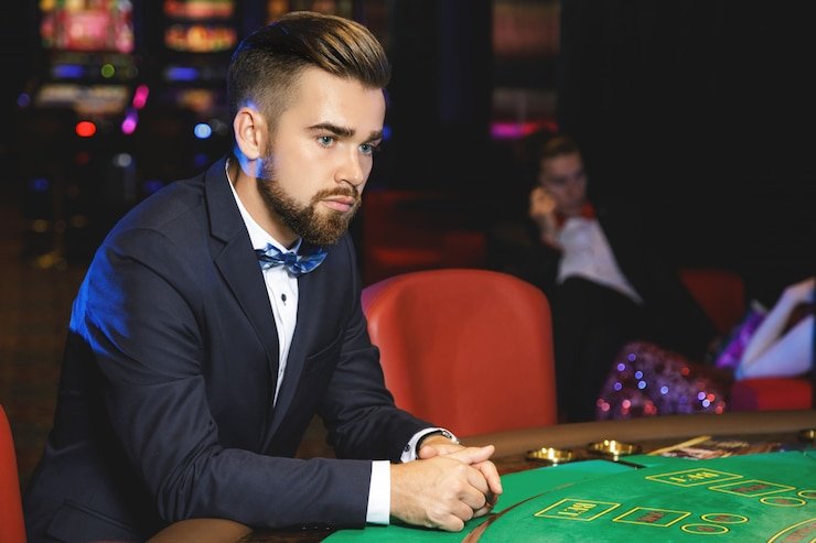 Antarmuka aplikasi ibu 4d menampilkan live blackjack dan opsi pembayaran DANA OVO GoPay